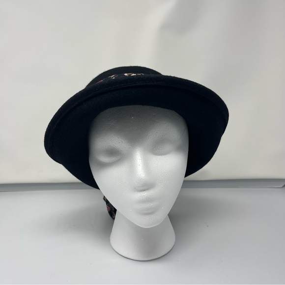 San Diego Hat Company Wool Floral Sash - Picture 4 of 8